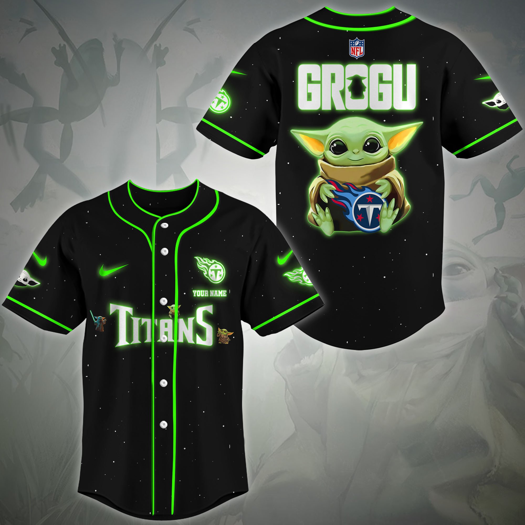 Tennessee Titans Baseball Shirt Custom Name, Sport Team Shirt, Sport Gifts