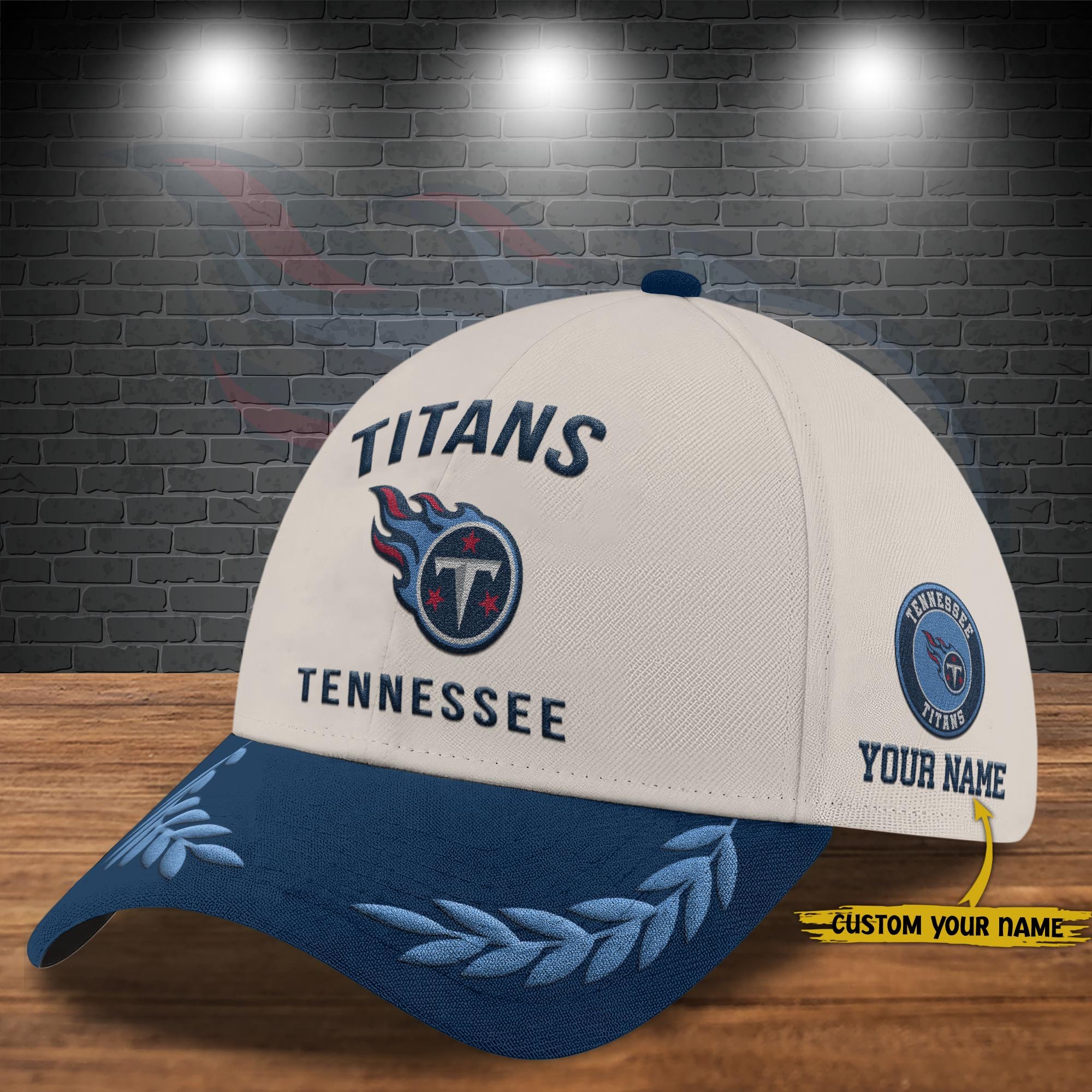 Tennessee Titans Cap New 2025 Version Custom Your Name, Sport Team Cap, Sport Gift For Fans