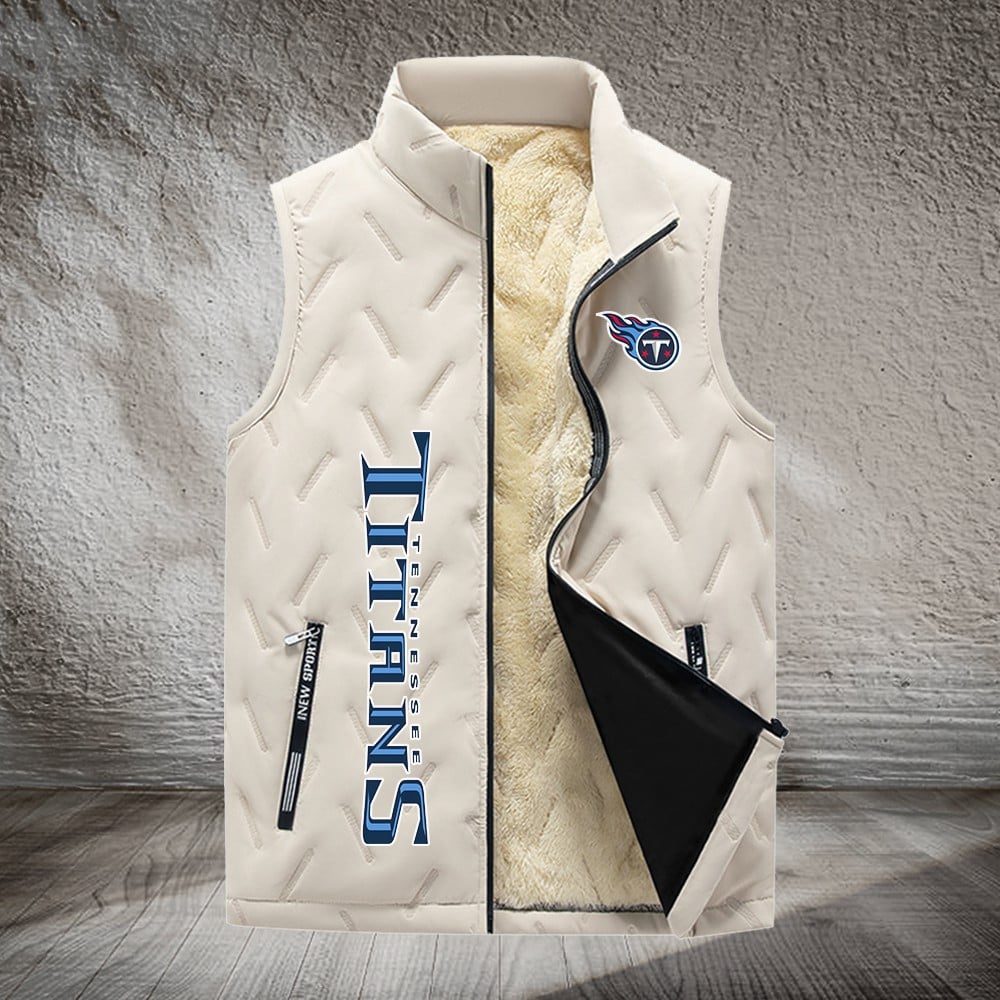 Tennessee Titans NFL Personalized Puffer Jacket For Fan
