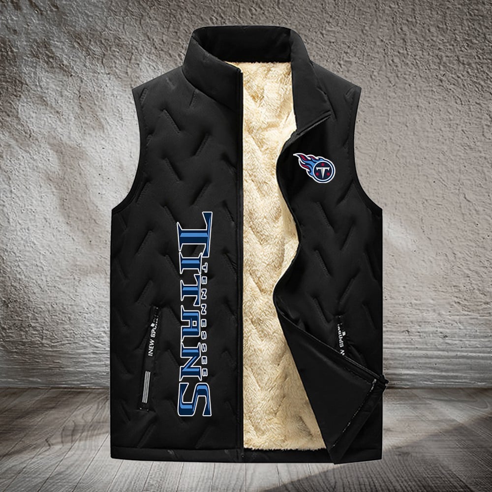 Tennessee Titans NFL Personalized Puffer Jacket For Fan