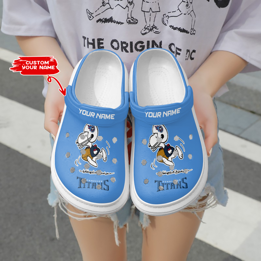 Tennessee Titans Personalized Limited Clog BGCR365