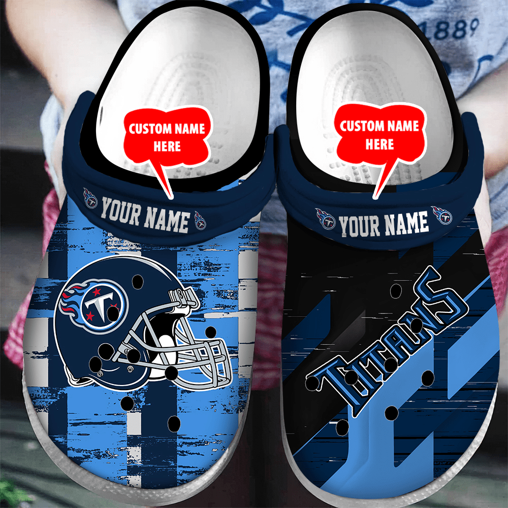 Tennessee Titans Personalized Limited Clog BGCR430