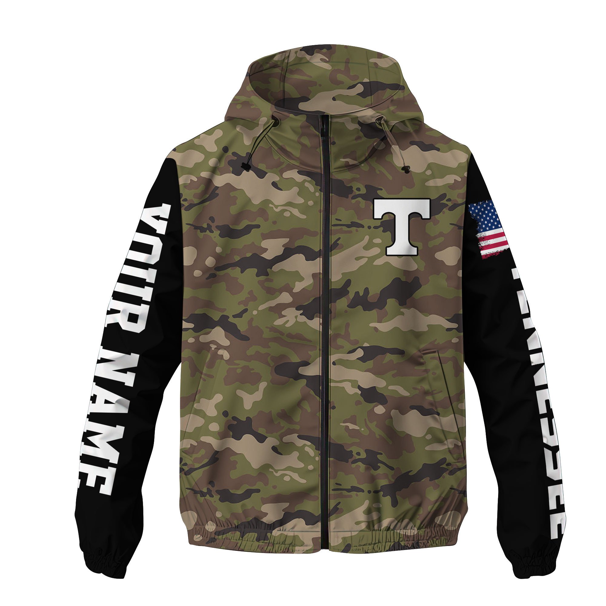 Tennessee Volunteers NCAA Windbreaker Outdoor Jacket