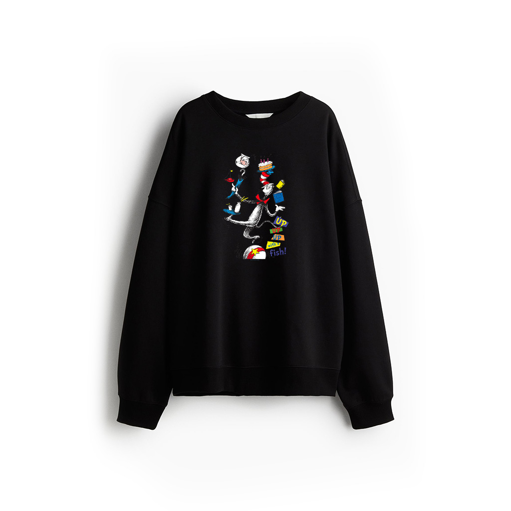 The Cat In The Hat Up Up Up Officially Licensed Sweatshirt