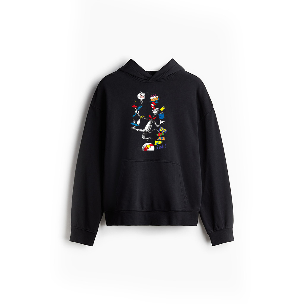 The Cat In The Hat Up Up Up Officially Licensed Hoodie