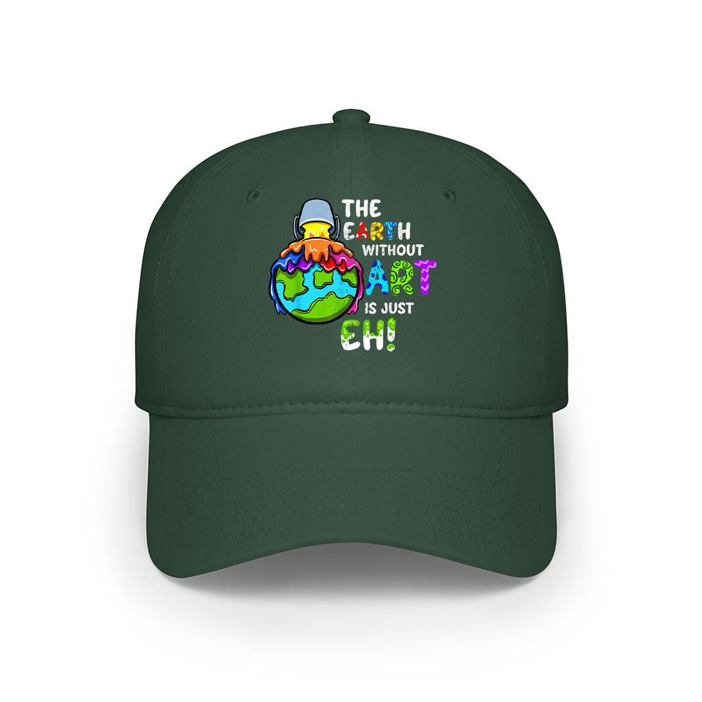 The Earth Without Art Is Just Eh Planet Cap - Image 4