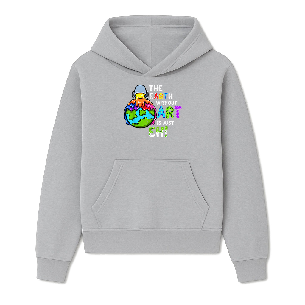 The Earth Without Art Is Just Eh Planet Hoodie - Image 4