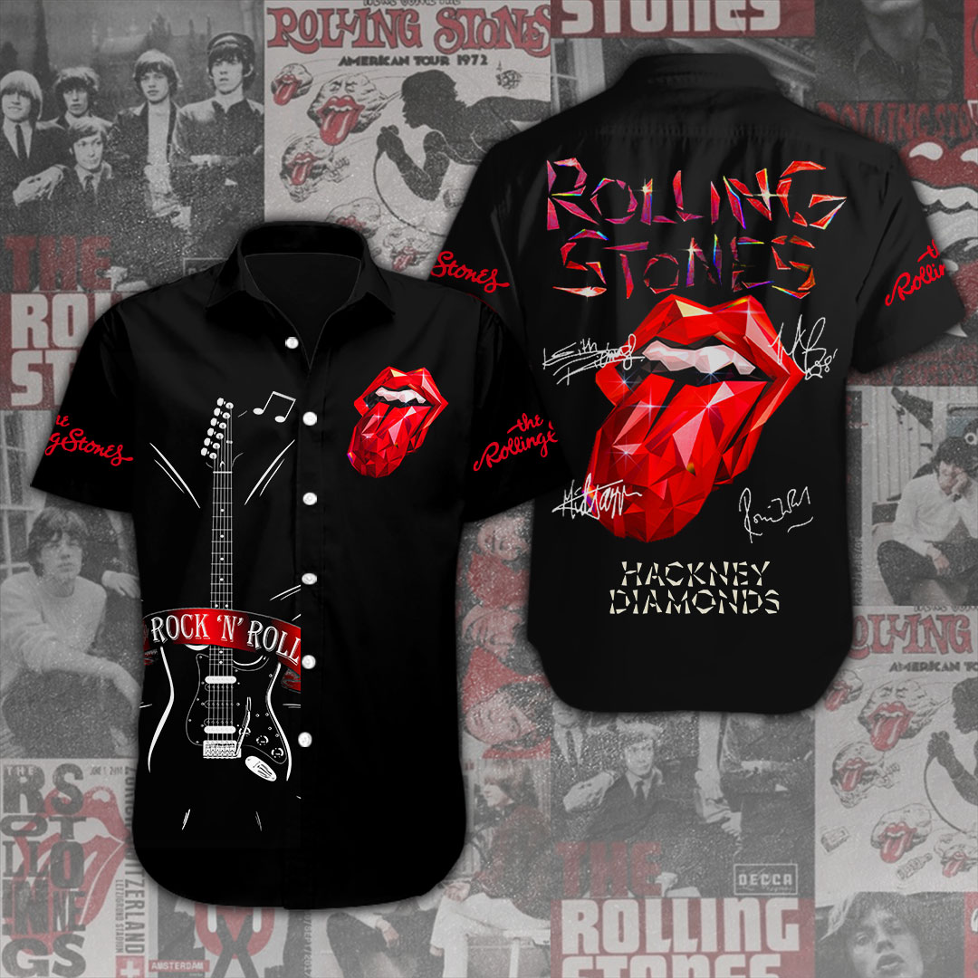 The Rolling Stones Music Hawaiian Shirt Gifts For Fans