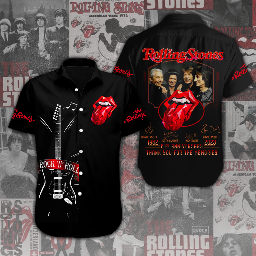 The Rolling Stones Music Hawaiian Shirt Gifts For Fans