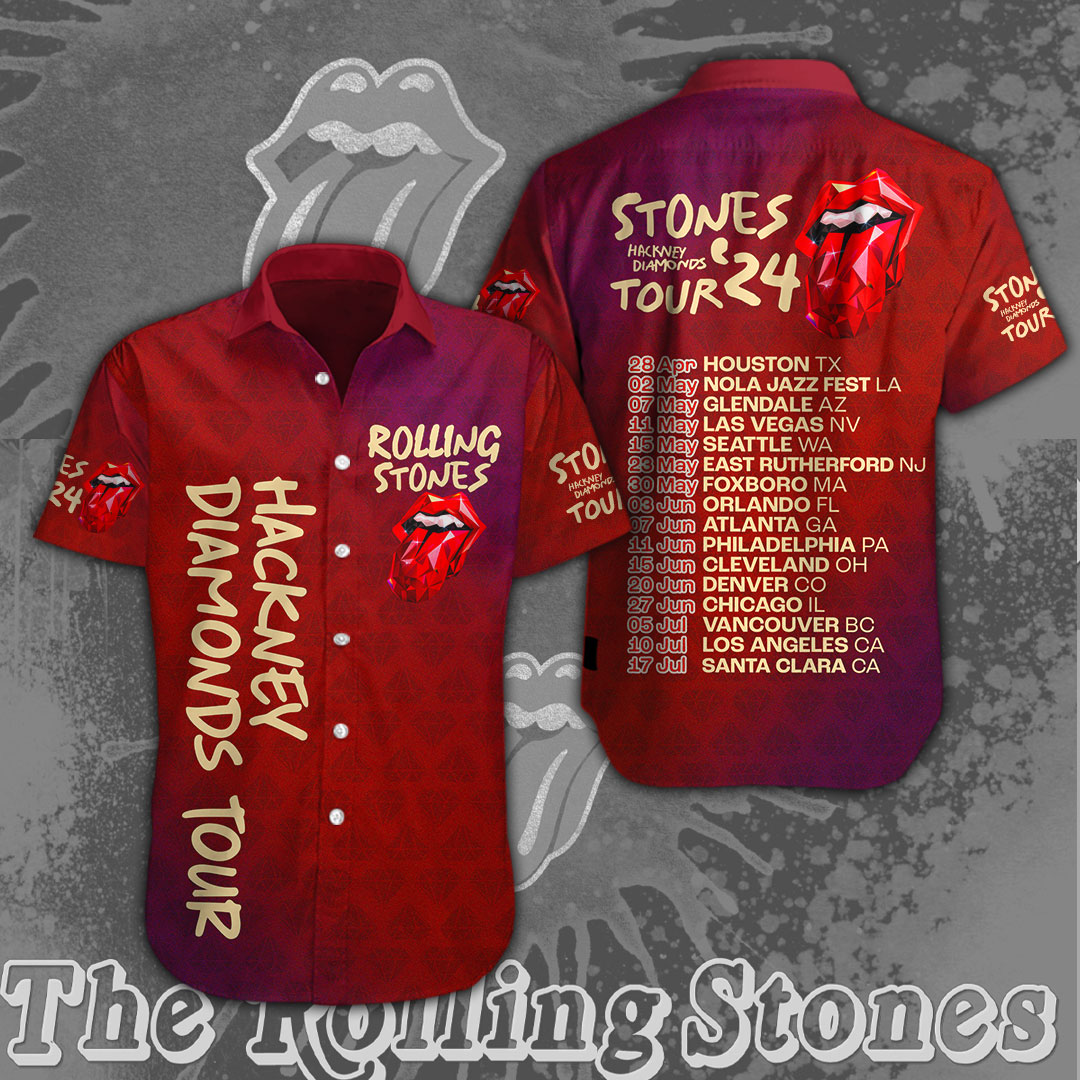 The Rolling Stones Music Hawaiian Shirt Gifts For Fans