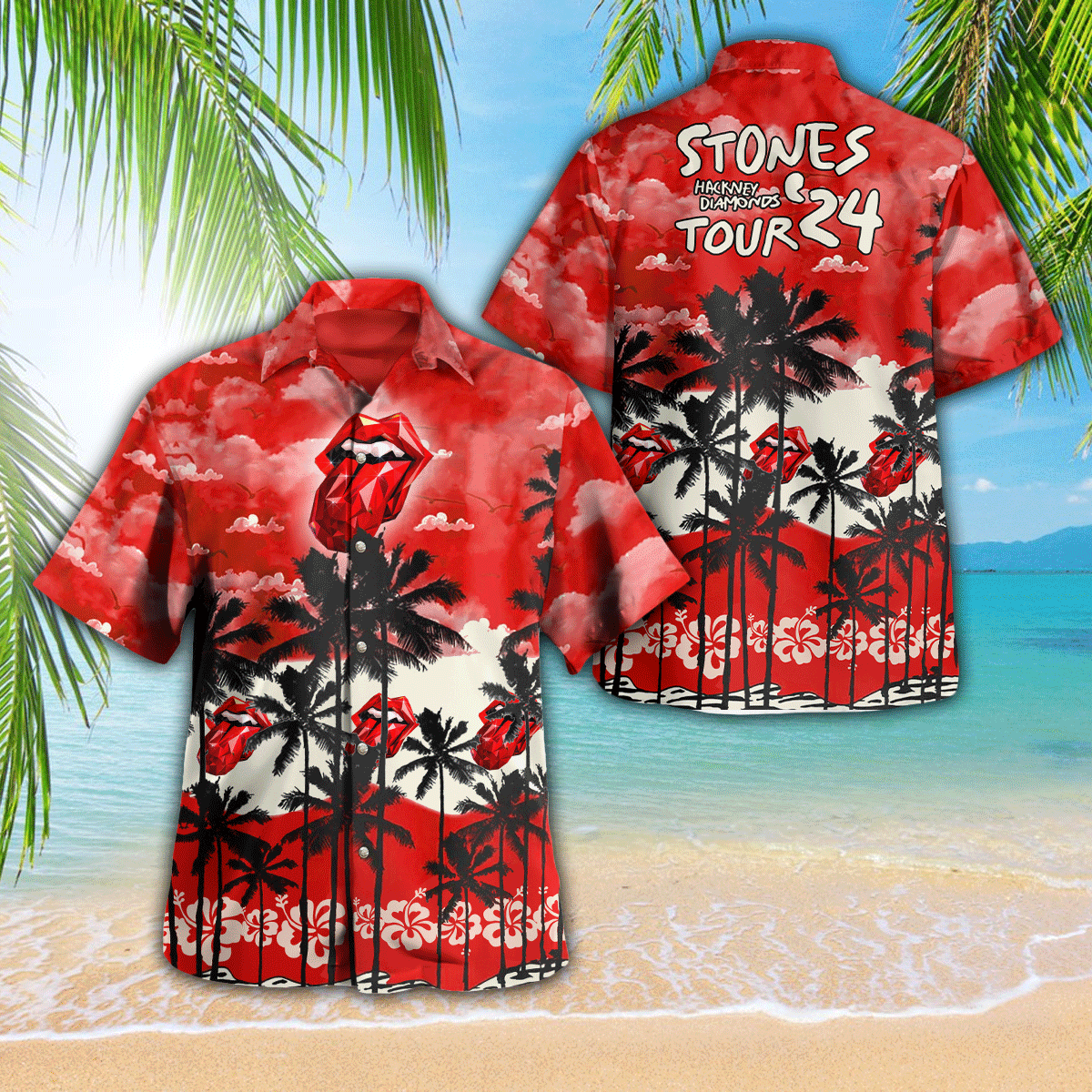 The Rolling Stones Music Hawaiian Shirt Gifts For Fans