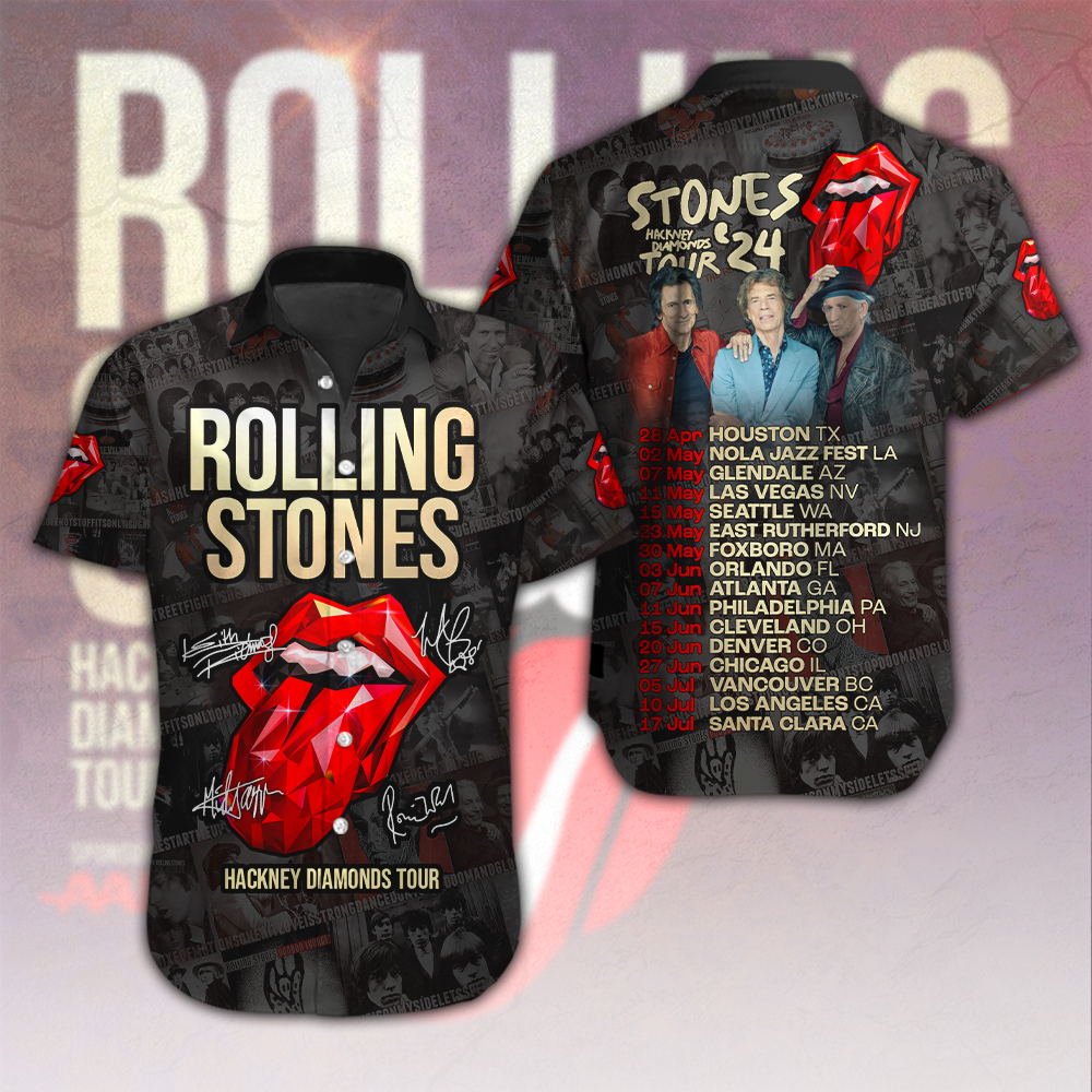 The Rolling Stones Music Hawaiian Shirt Gifts For Fans