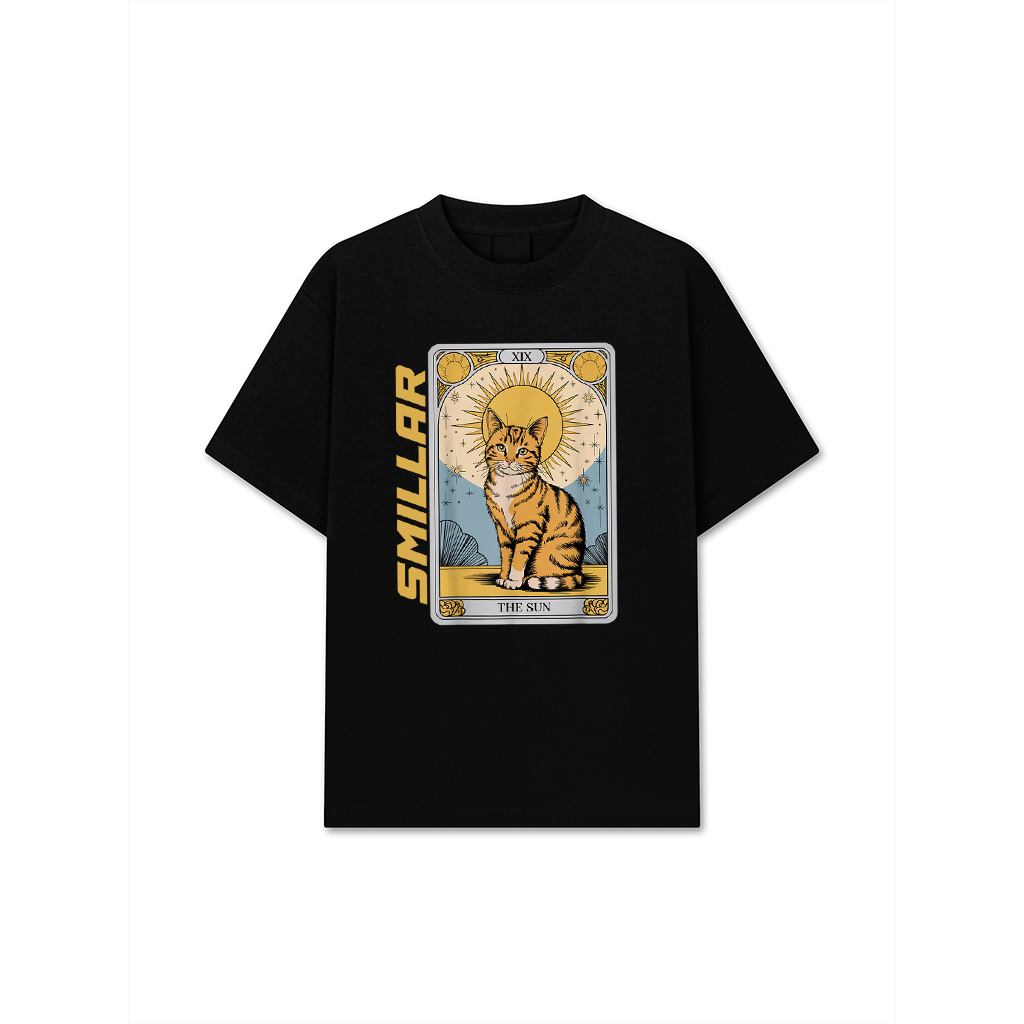 The Sun Tarot Cat Mystical Orange Tabby With Positive Ener T-Shirt