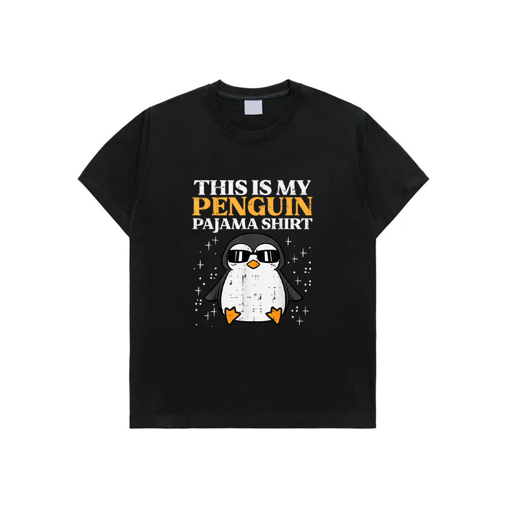 This Is My Penguin Pajama Shirt Girls Boys Kids Women Men T-Shirt