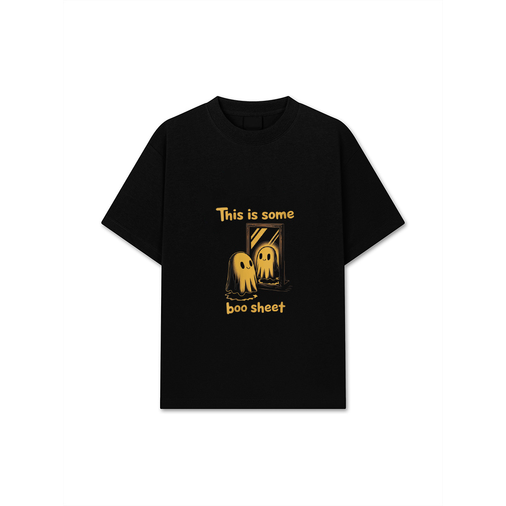 This Is Some Boo Sheet Ghost Retro Funny Halloween Men Women T-Shirt