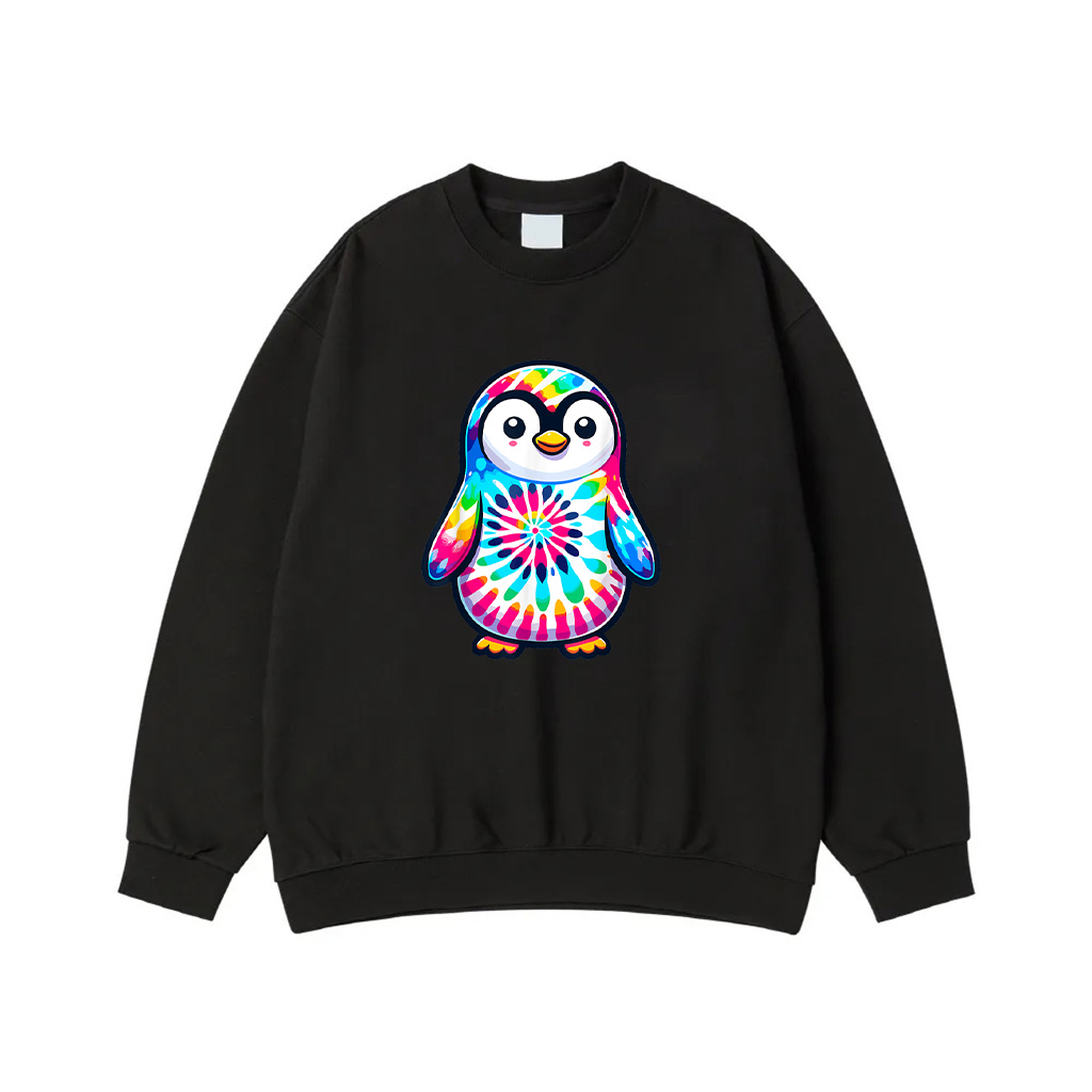 Tie Dye Penguin Lover Shirt Psychedelic Penguin Sweatshirt