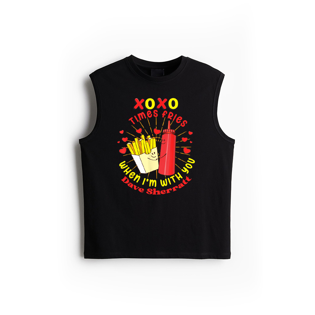 Time Fries When I’m With You Fastfood Lovers Valentine Day Tank Top