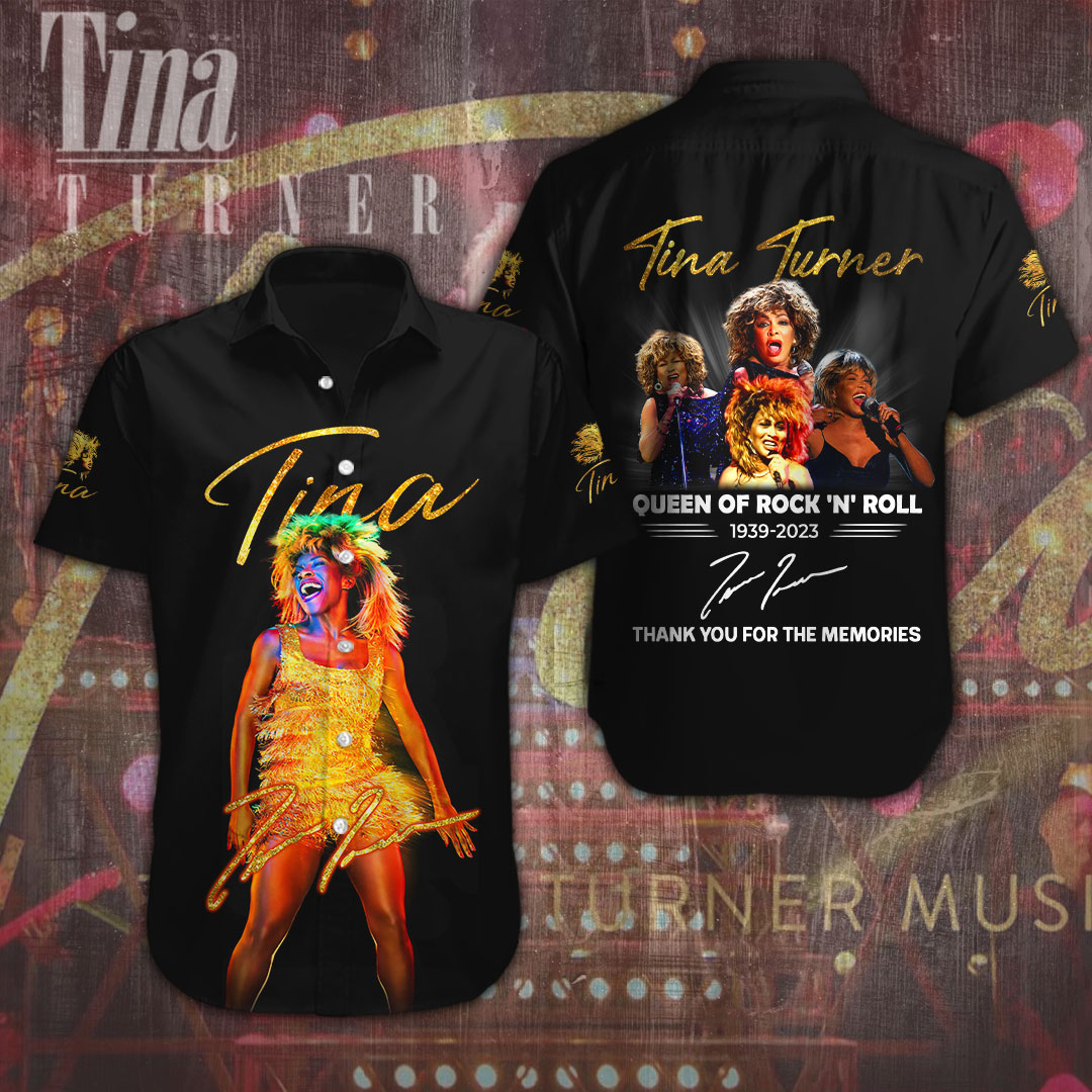 Tina Turner Music Hawaiian Shirt Gifts For Fans