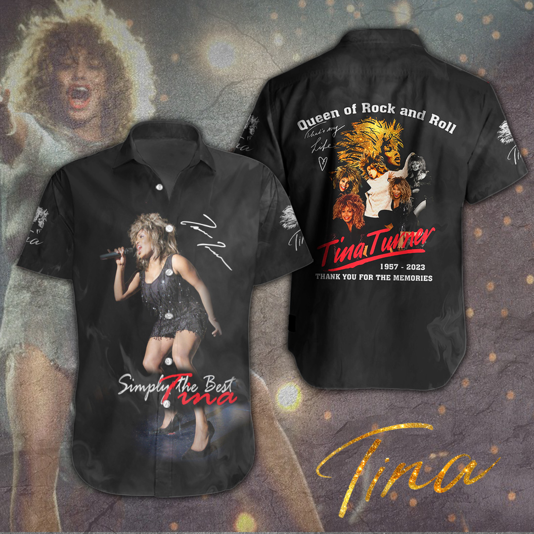 Tina Turner Music Hawaiian Shirt Gifts For Fans