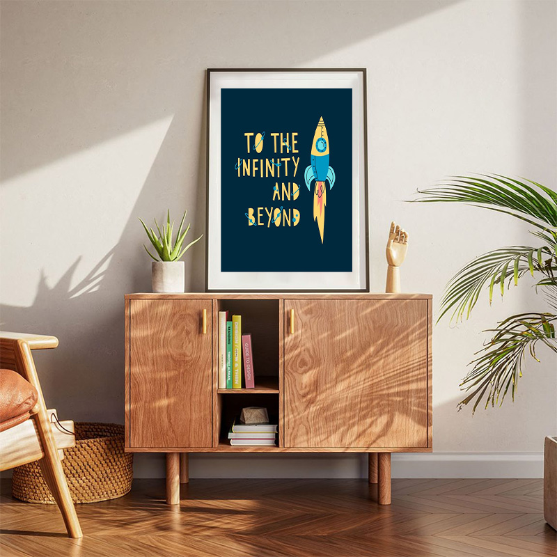 To The Infinity And Beyond Poster