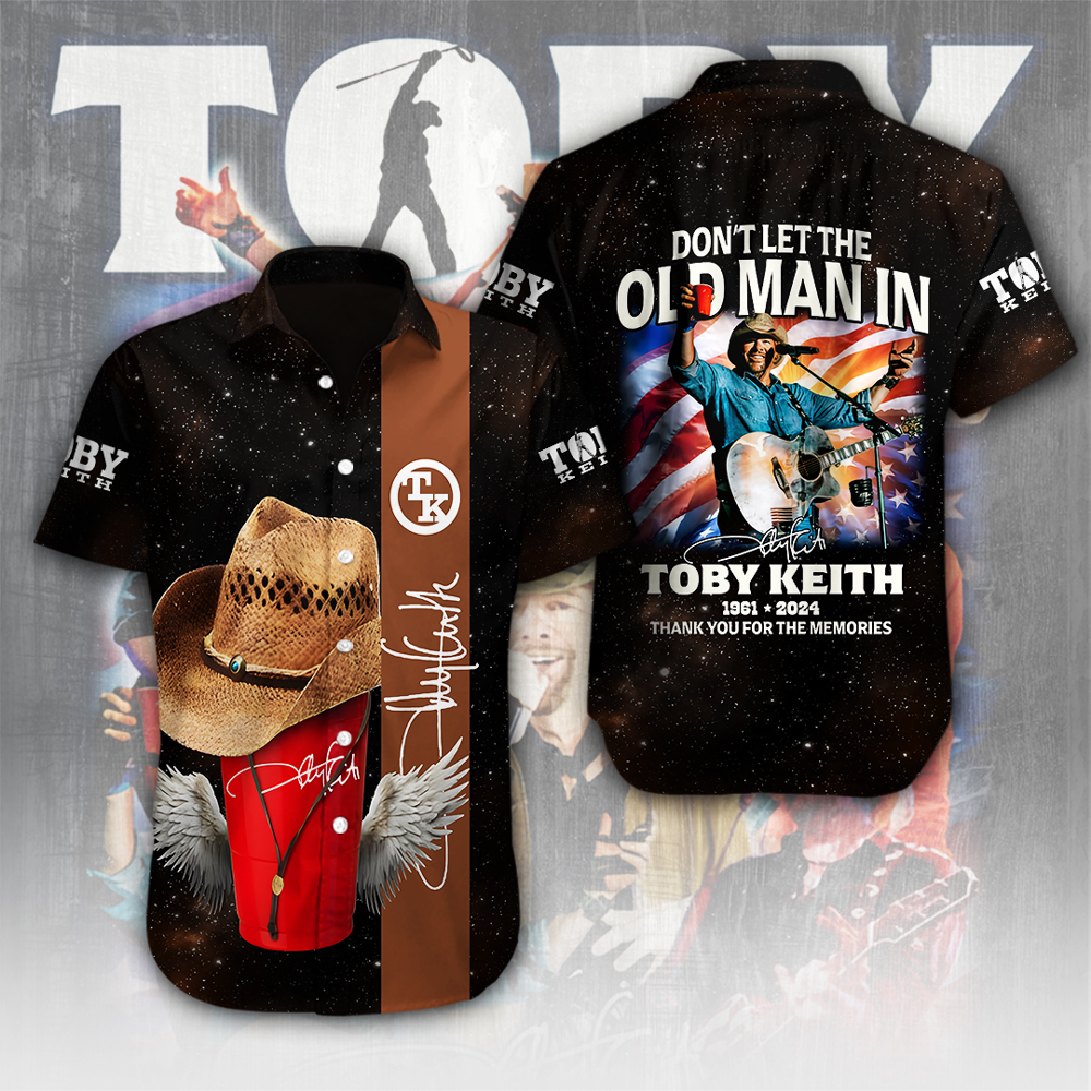 Toby Keith Music Hawaiian Shirt Gifts For Fans