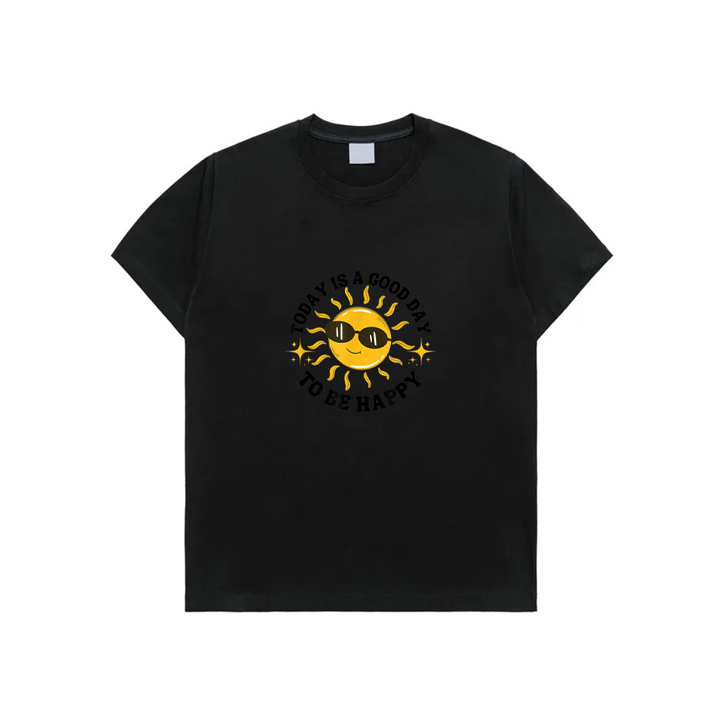 Today Is A Good Day To Be Happy Sun Smiling Face Women T-Shirt