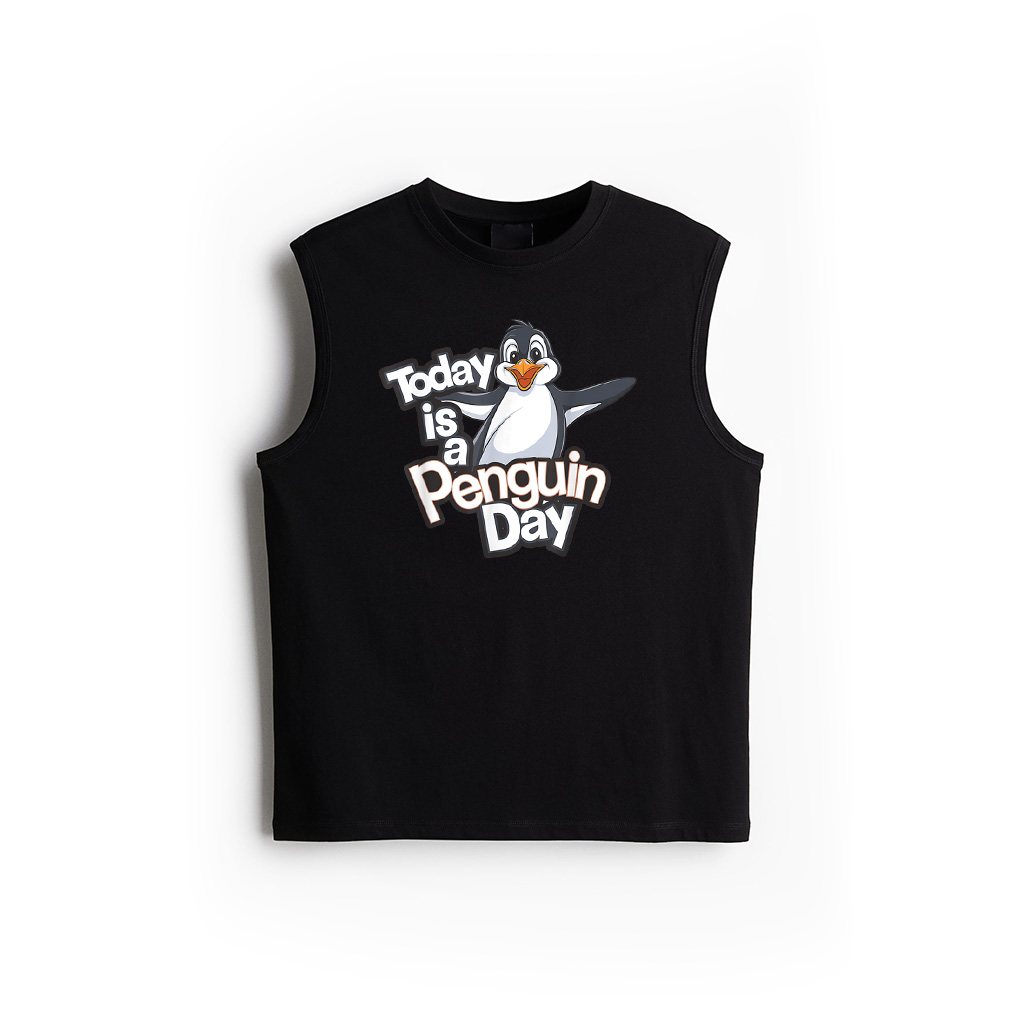 Today Is A Penguin Day Tshirt Penguin Lover Tank Top