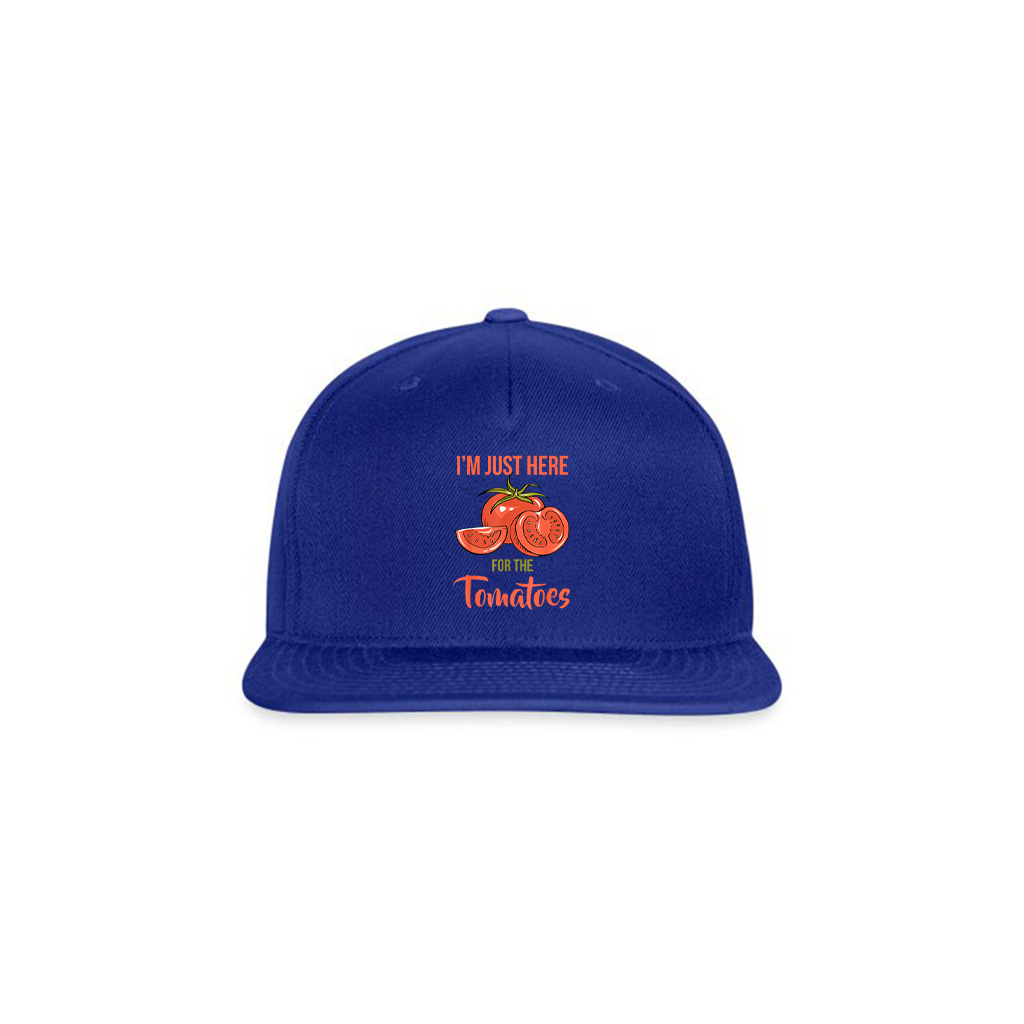 Tomato Print  I’m Just Here For The Tomatoes Cap