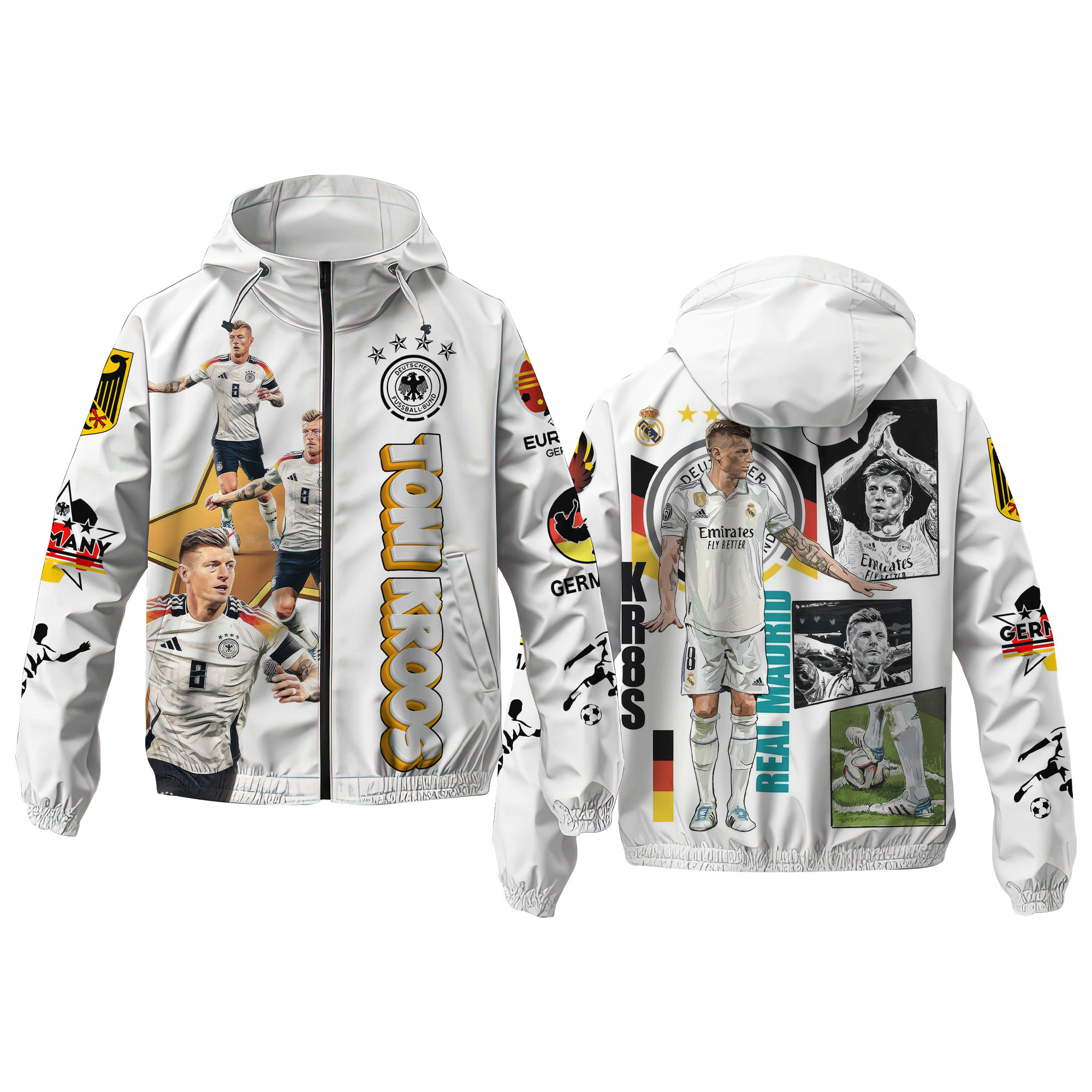 Toni Kroos Windbreaker Outdoor Jacket