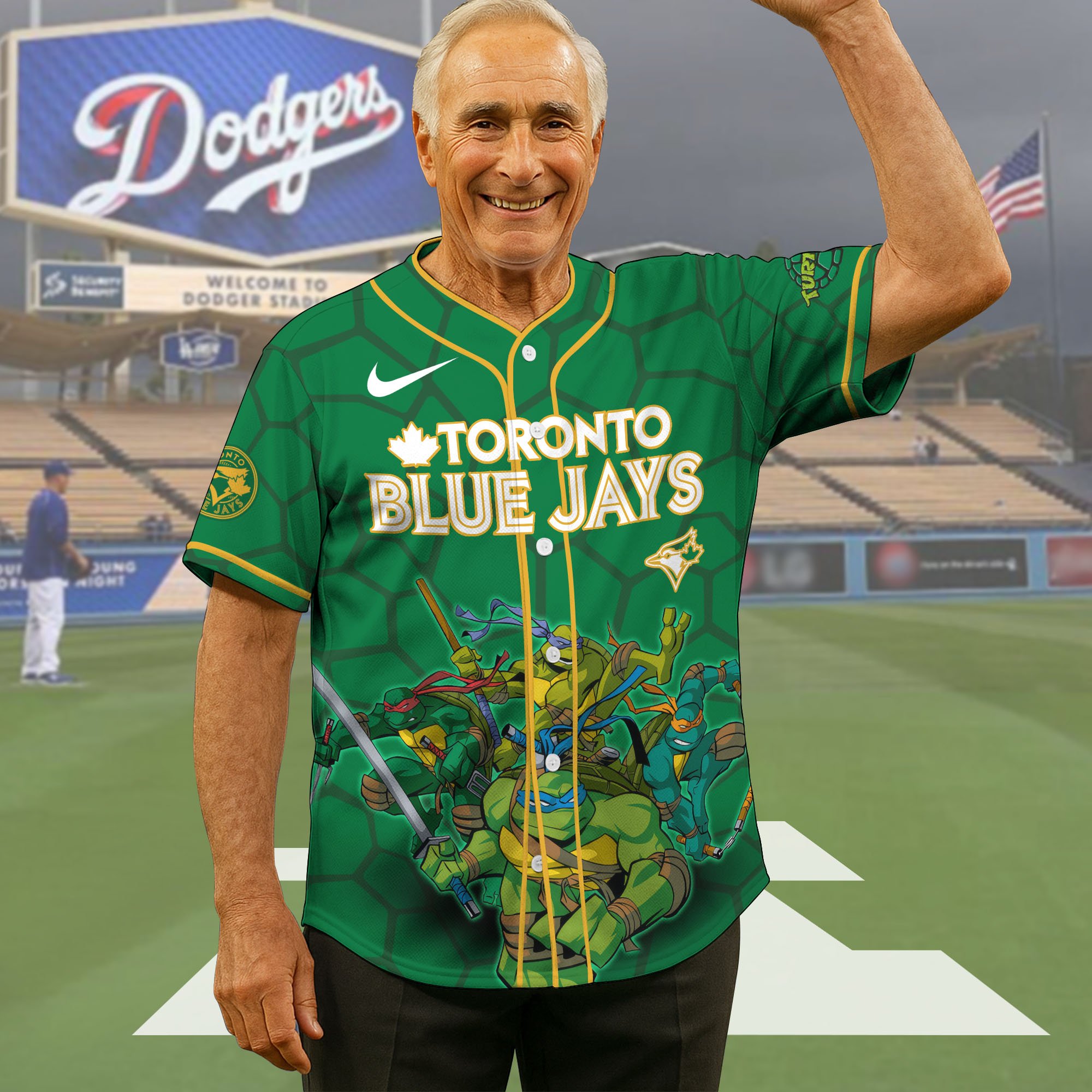 Toronto Blue Jays Baseball Shirt X Teenage Mutant Ninja Turtles , Baseball Jersey Editions Limited 2025, Baseball Shirt For Sport Fan, Gift Sport