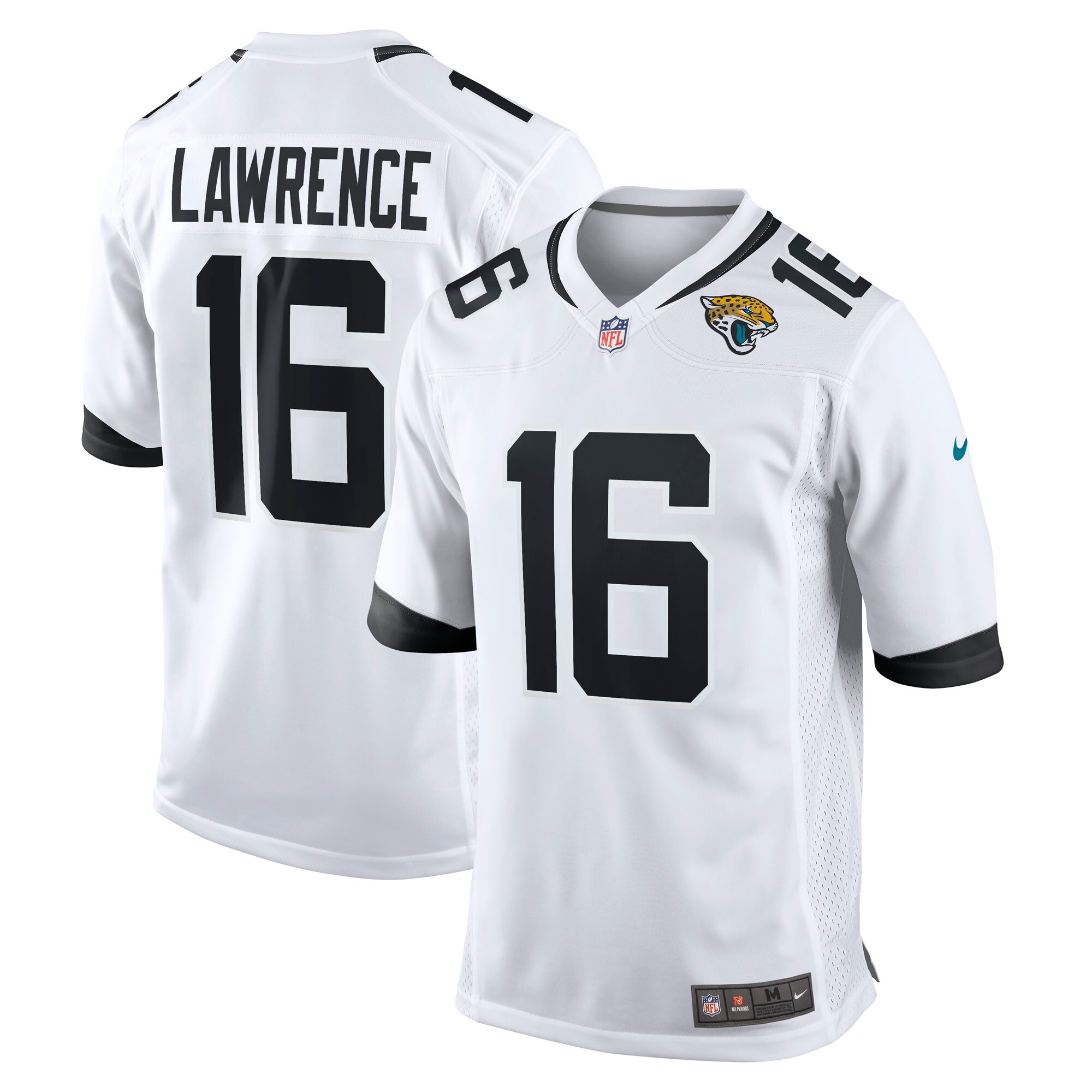 Trevor Lawrence Jacksonville Jaguars Nike White Game Jersey   White