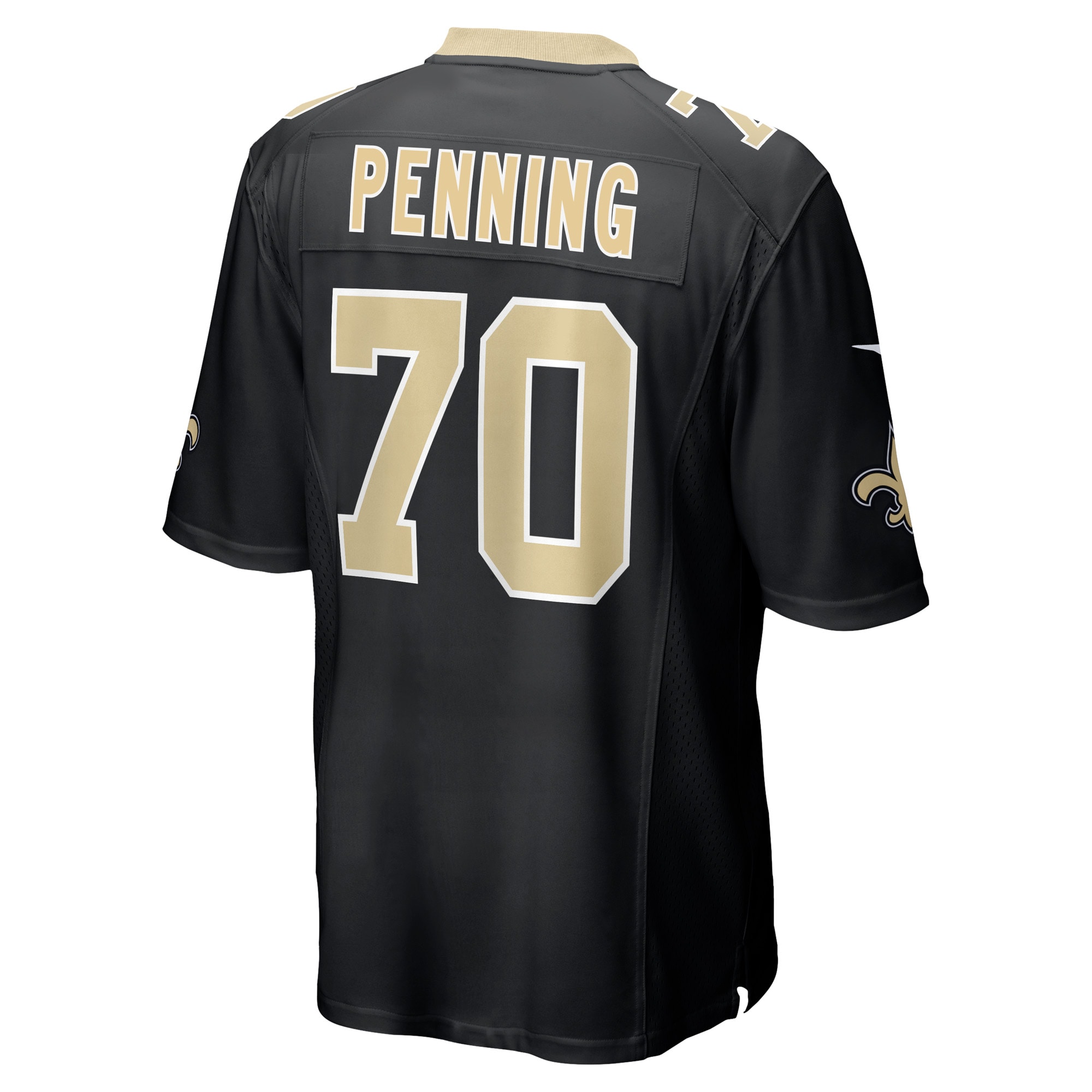 Trevor Penning New Orleans Saints Nike Player Game Jersey   Black