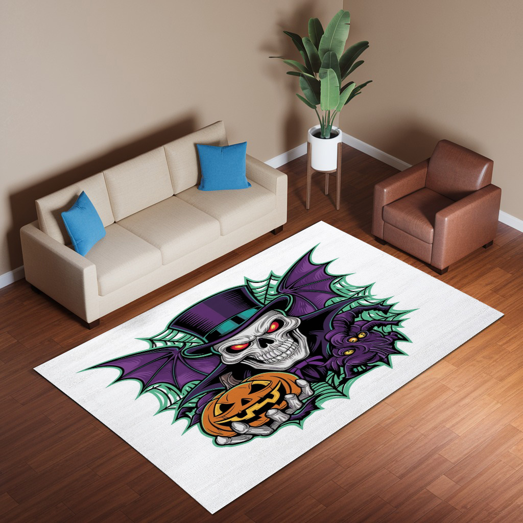 Trick Or Treat Halloween Rug