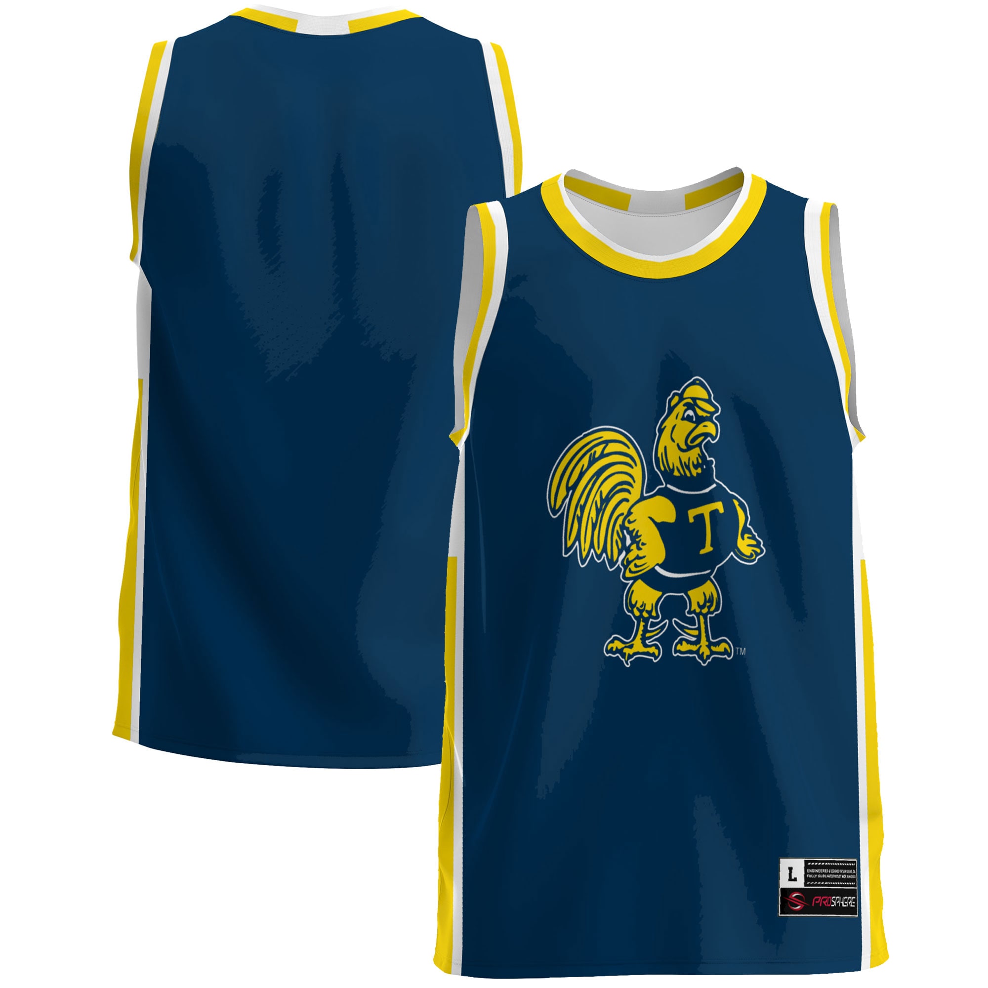 Trinity Bantams Gameday Greats Lightweight Basketball Jersey - Blue