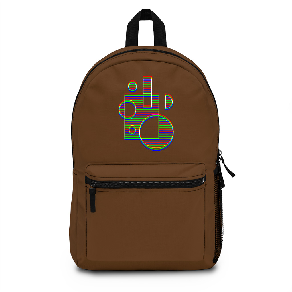 Trippy Geometric Shapes Backpack - Image 4