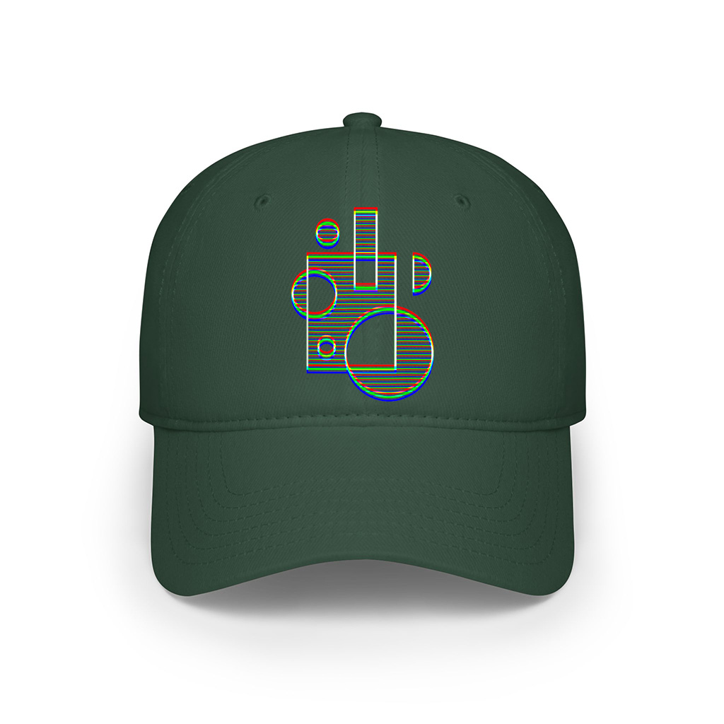 Trippy Geometric Shapes Cap - Image 4