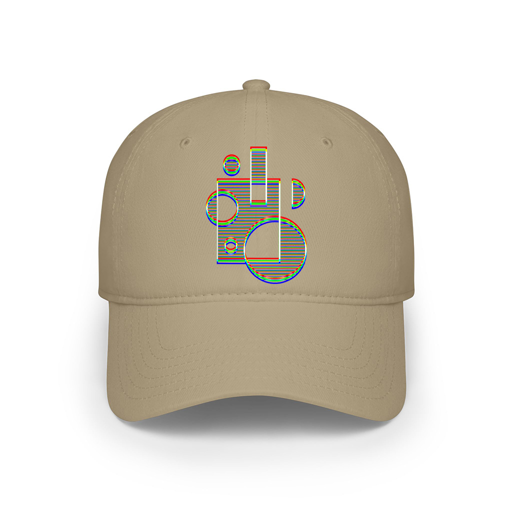Trippy Geometric Shapes Cap - Image 5