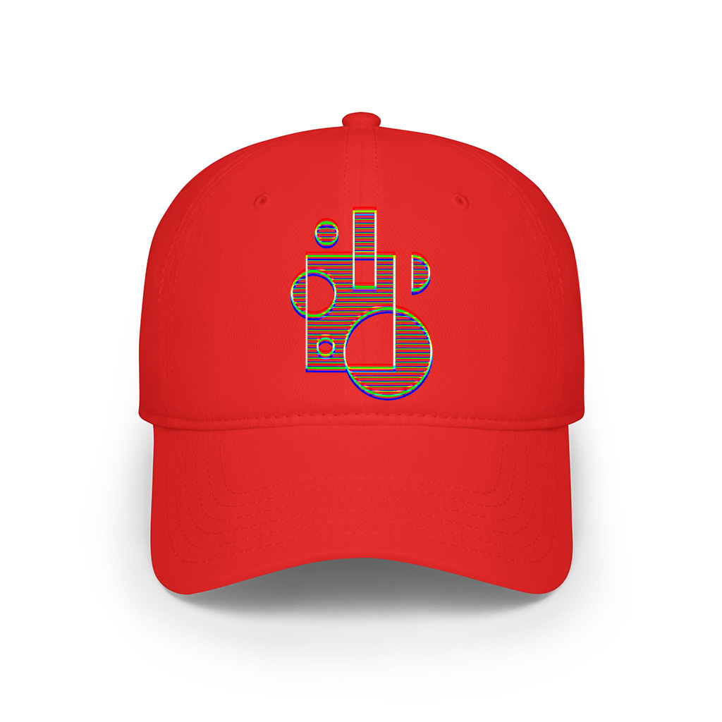 Trippy Geometric Shapes Cap - Image 7