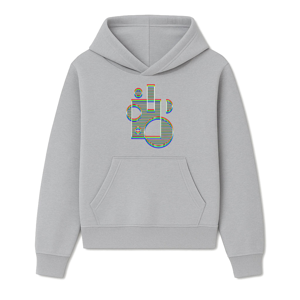 Trippy Geometric Shapes Hoodie - Image 4