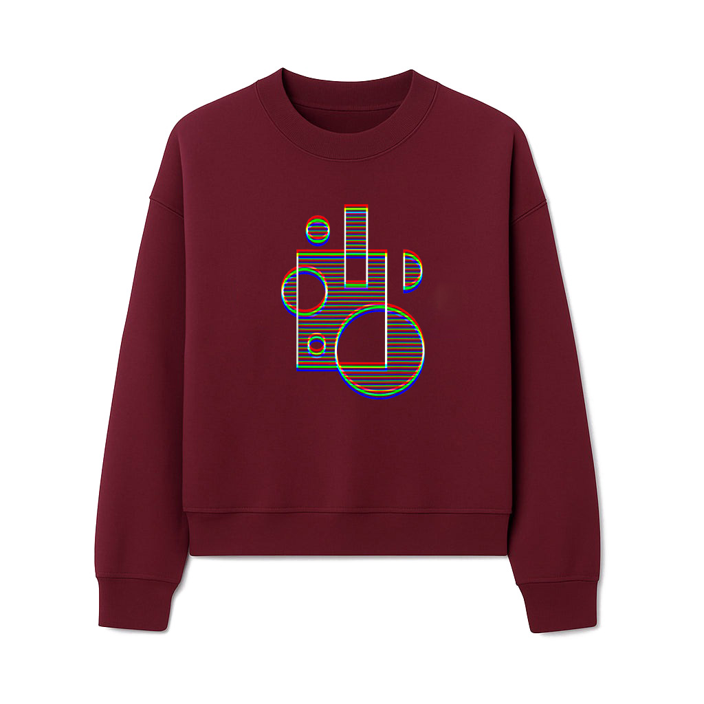 Trippy Geometric Shapes Sweatshirts - Image 6