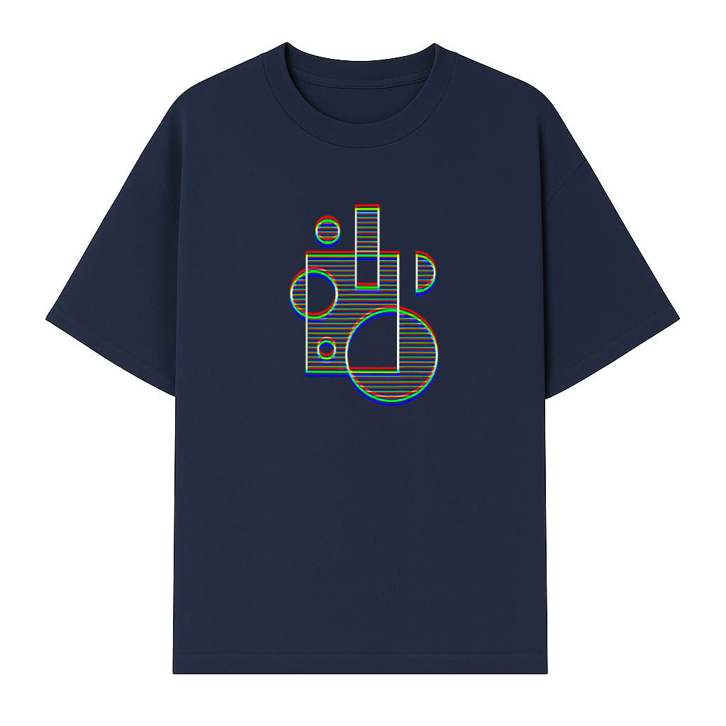 Trippy Geometric Shapes T-Shirt - Image 5