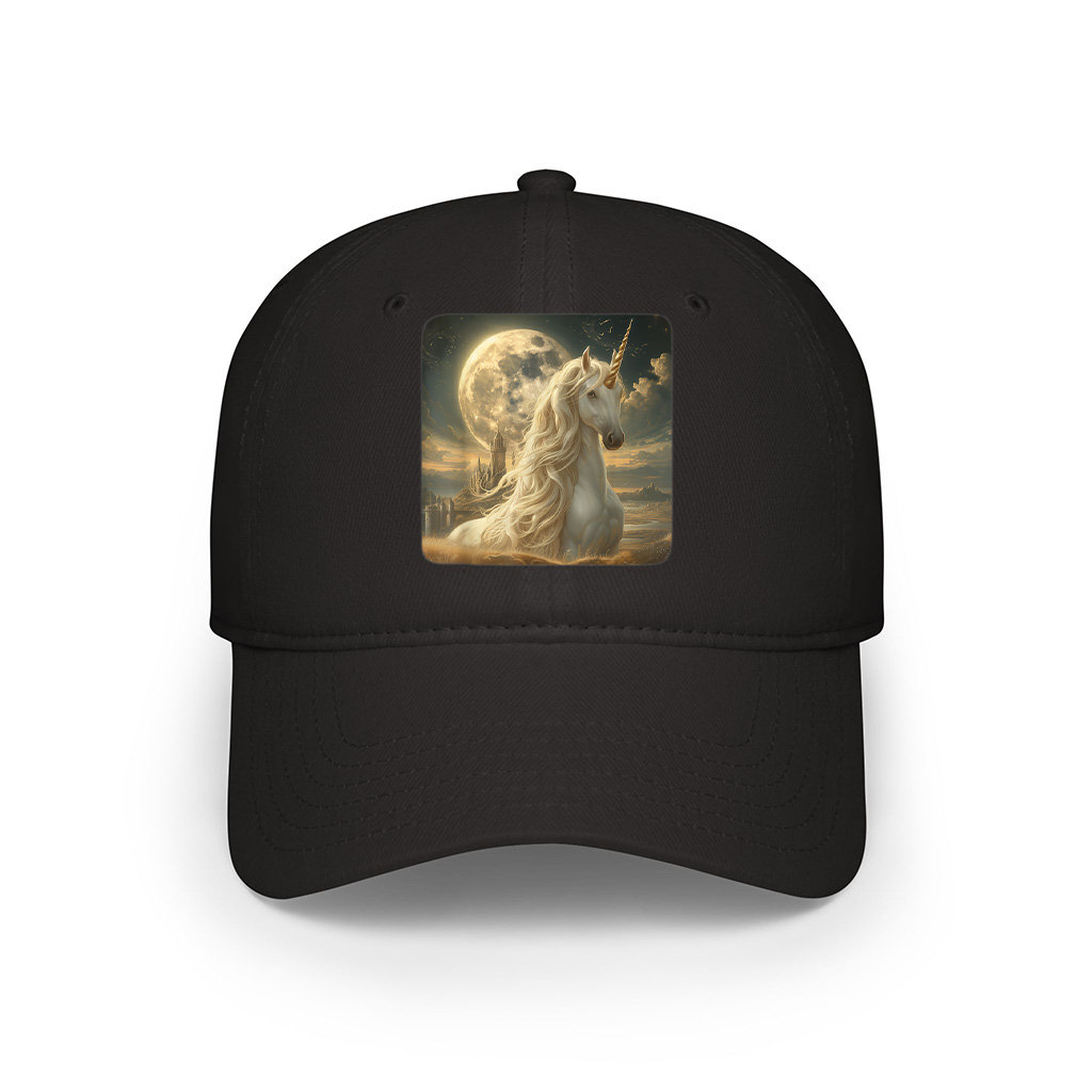 Unicorn Moon Night Graphic Women Vintage Galaxy Cap