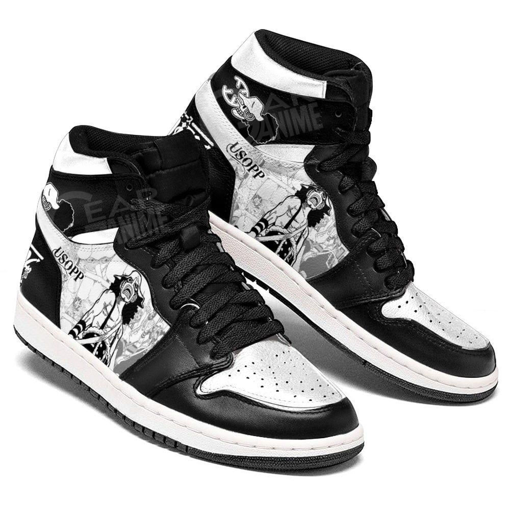 Usopp J1s Sneakers, Best Anime Gift For Fans