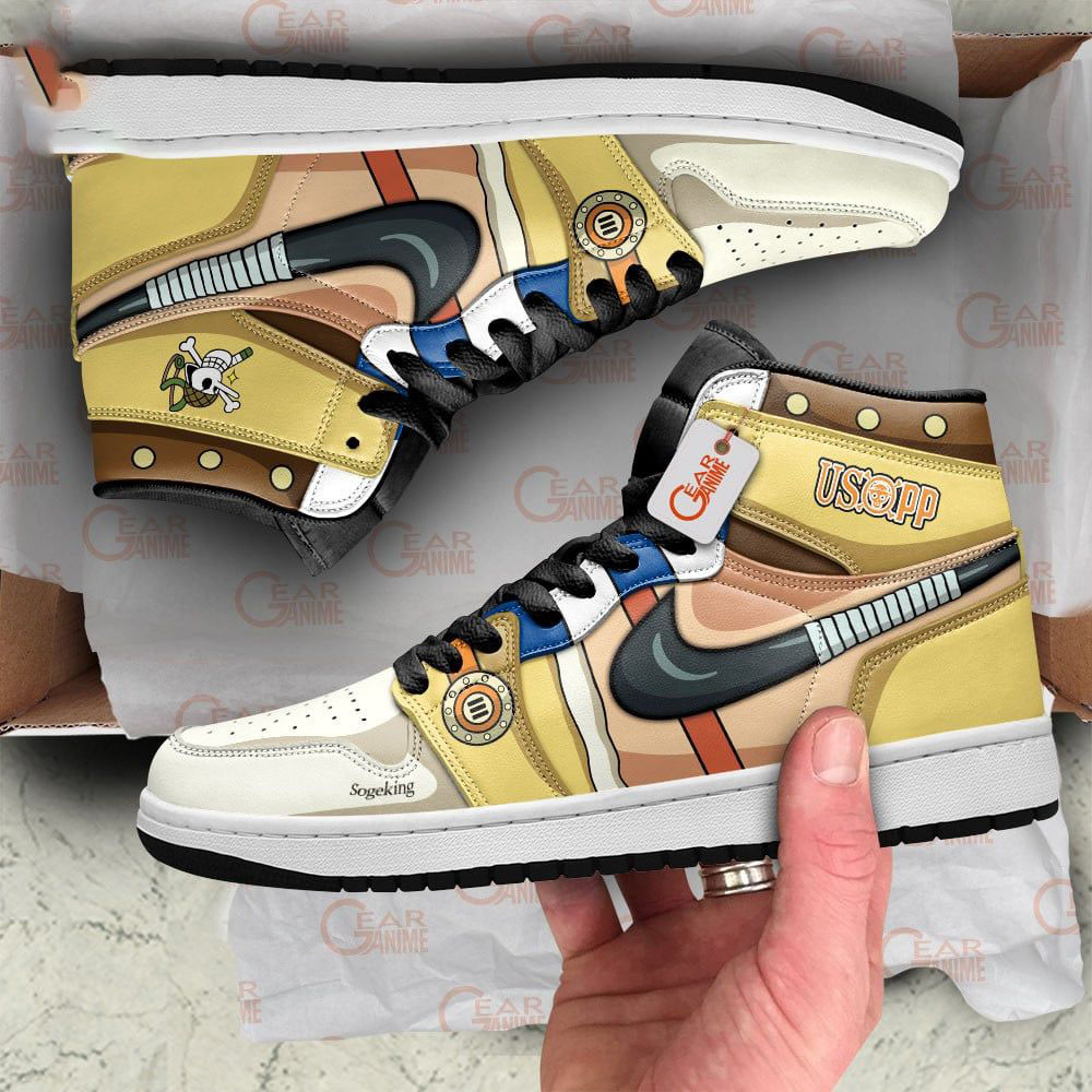 Usopp J1s Sneakers Personalized Name