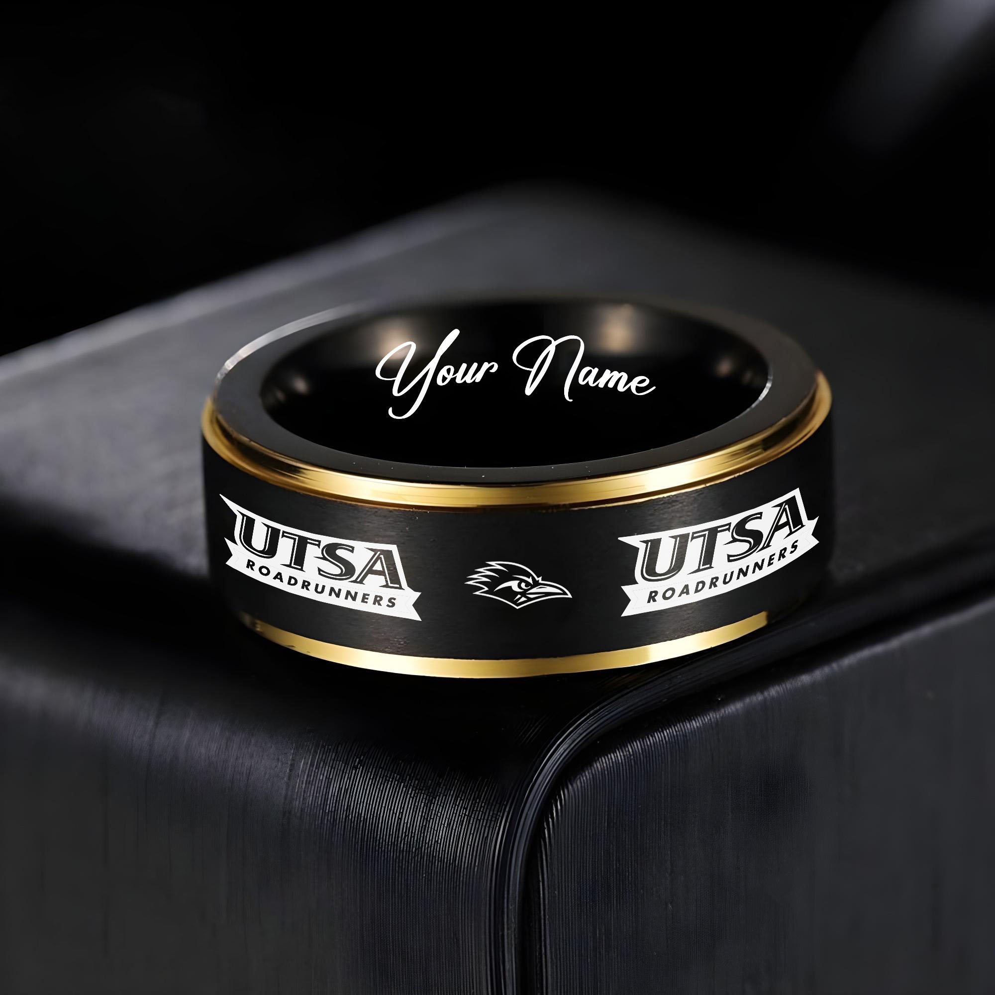 UTSA Roadrunners Stainless Steel Rings Comes With Box 2025 Versions, Gifts For Fan