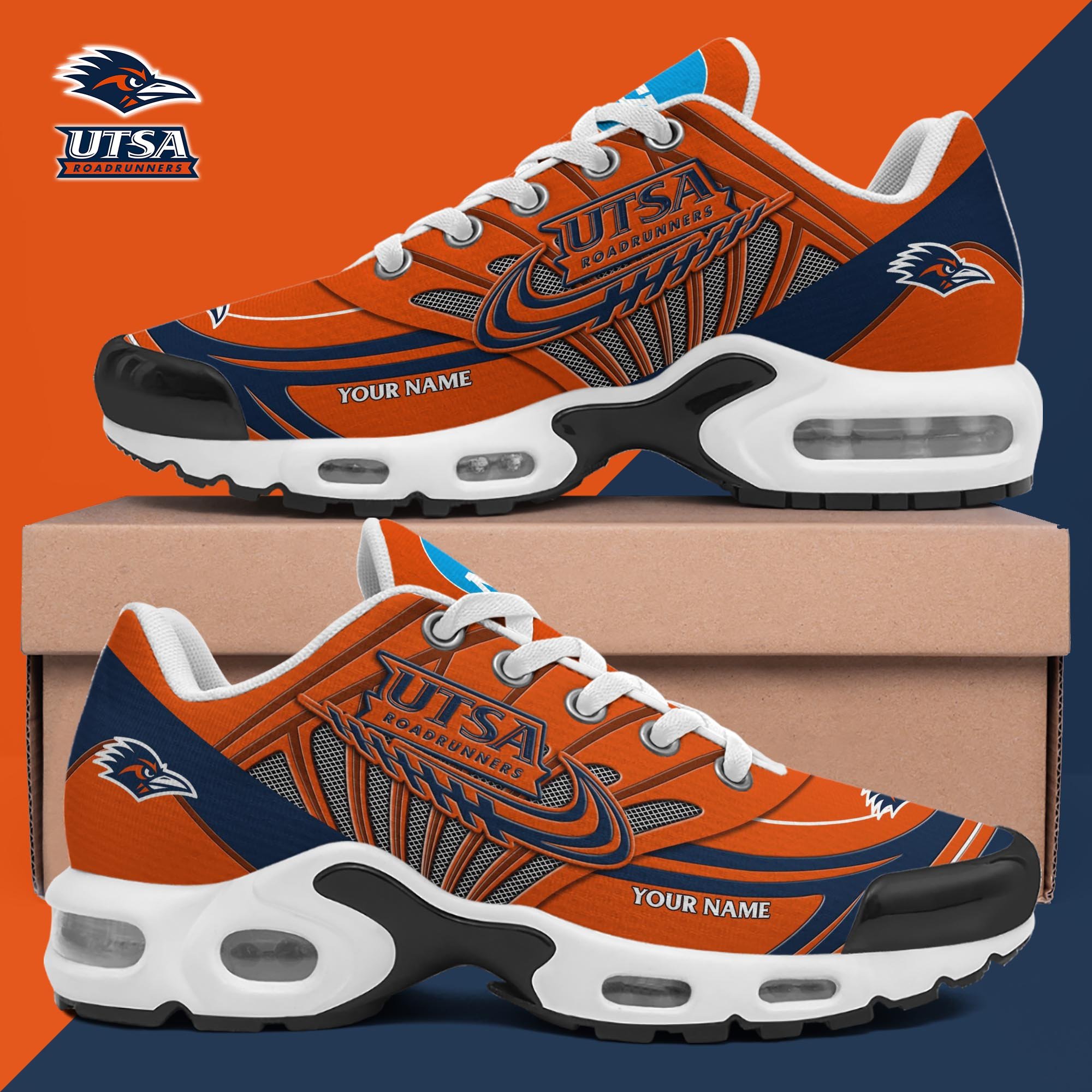 UTSA Roadrunners TN Shoes 2025 Version Custom Your Name, Shoes For Sport Fans, Gift For Fans