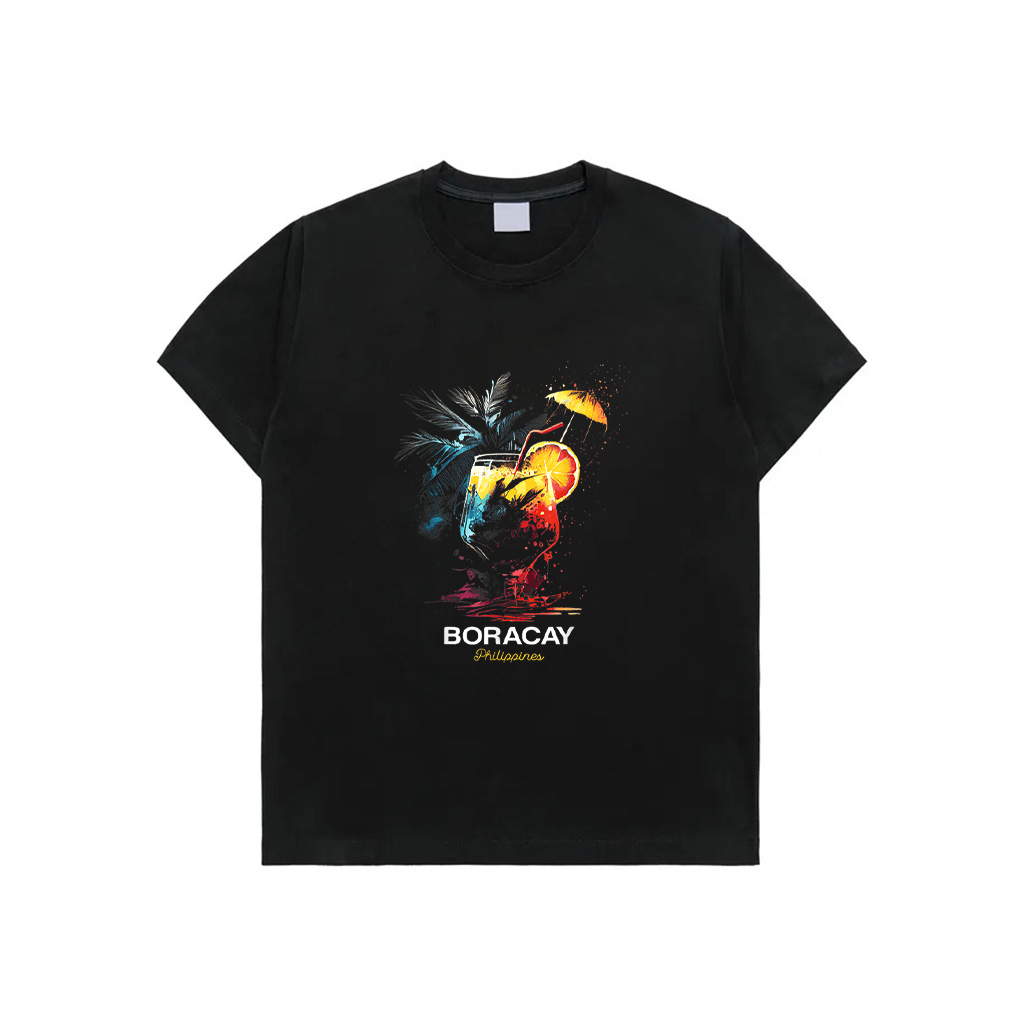 Vacation Souvenir Palm Tree Boracay T-Shirt