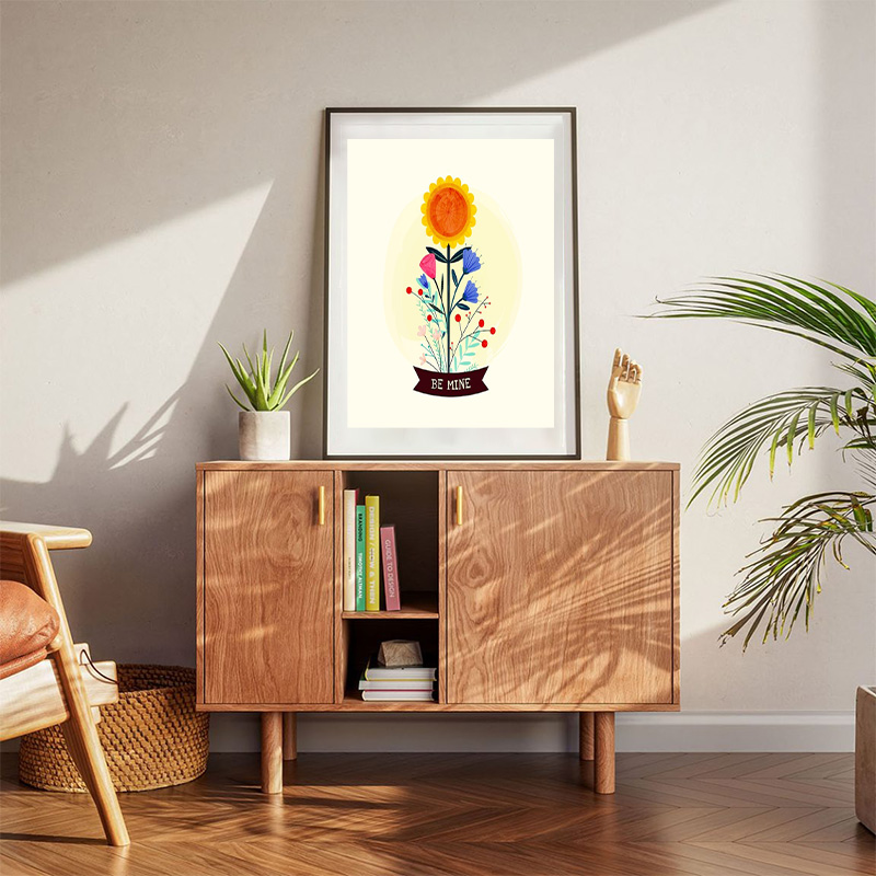 Valentine's Day Flowers Poster
