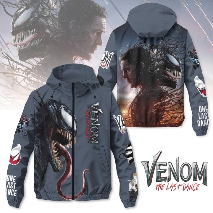 Venom The Last Dance Movies Windbreaker Jacket
