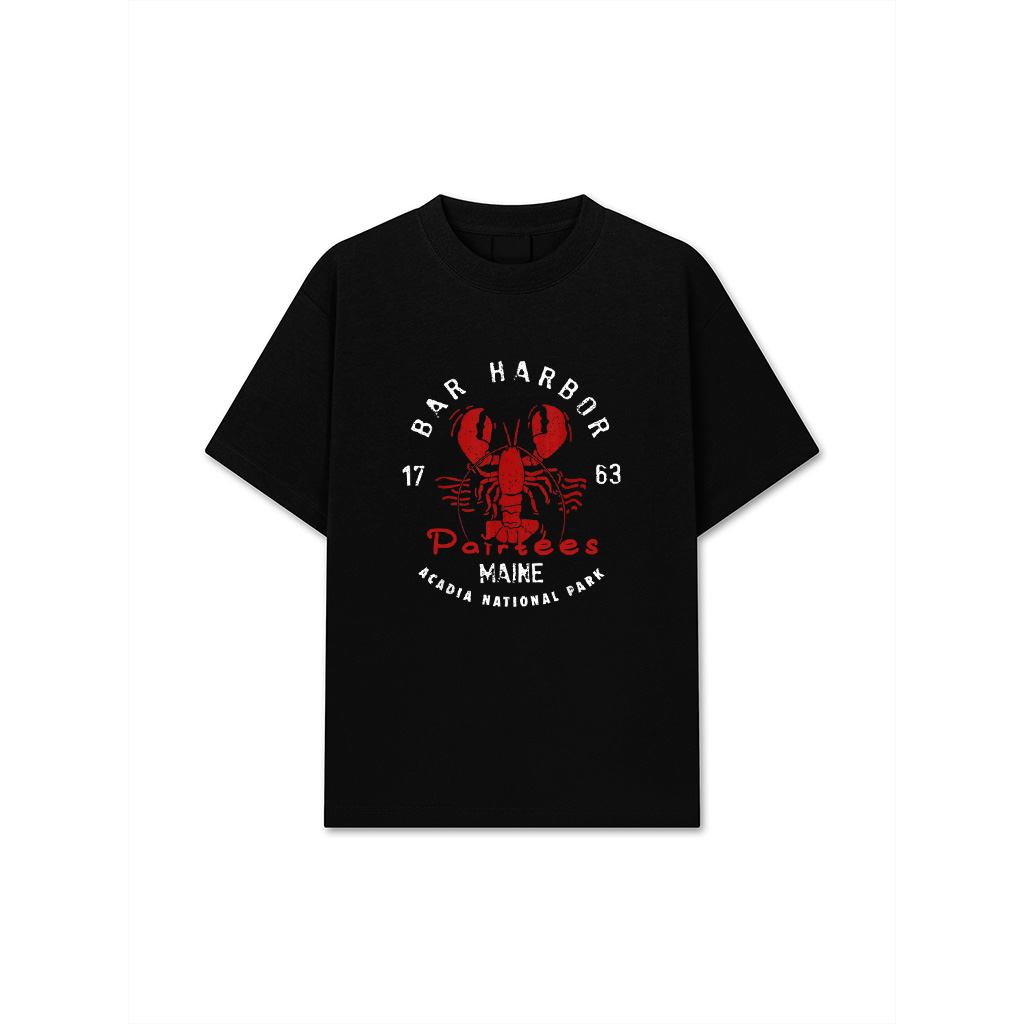 Vintage Acadia National Park Bar Harbor Maine Lobster Funny T-Shirt